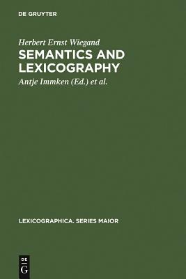 Semantics and Lexicography