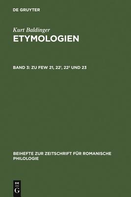 Zu Few 21, 22¹, 22² Und 23
