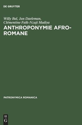 Anthroponymie Afro-romane