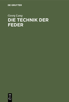 Technik der Feder