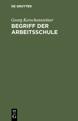 Begriff der Arbeitsschule