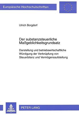 Der substanzsteuerliche Mageblichkeitsgrundsatz