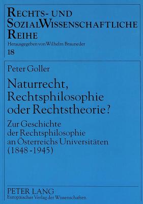 Naturrecht, Rechtsphilosophie oder Rechtstheorie?