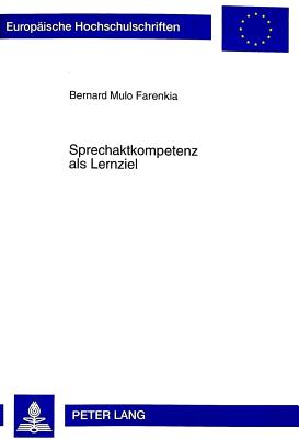 Sprechaktkompetenz ALS Lernziel