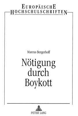 Noetigung durch Boykott