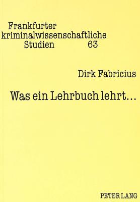 Was ein Lehrbuch lehrt...