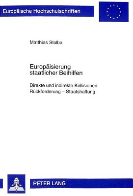 Europaeisierung Staatlicher Beihilfen