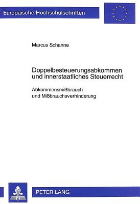 Doppelbesteuerungsabkommen Und Innerstaatliches Steuerrecht