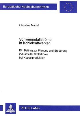 Schwermetallstroeme in Kohlekraftwerken