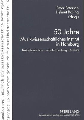 50 Jahre Musikwissenschaftliches Institut in Hamburg