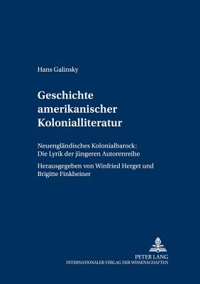 Geschichte amerikanischer Kolonialliteratur