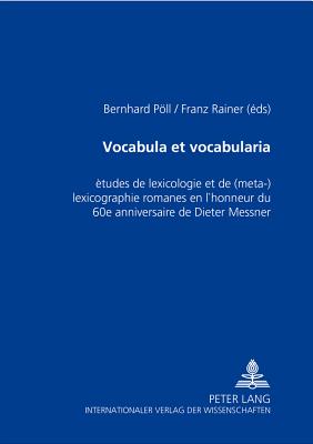 Vocabula et vocabularia