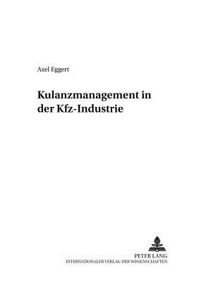 Kulanzmanagement in Der Kfz-Industrie