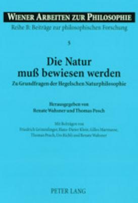 Die Natur Muss Bewiesen Werden