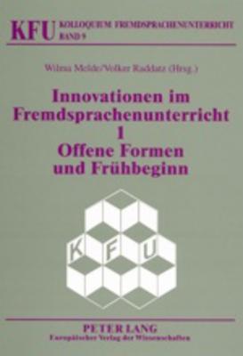 Innovationen Im Fremdsprachenunterricht 1