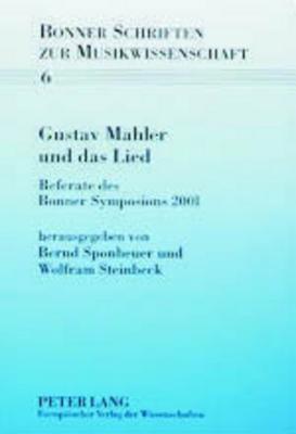 Gustav Mahler Und Das Lied