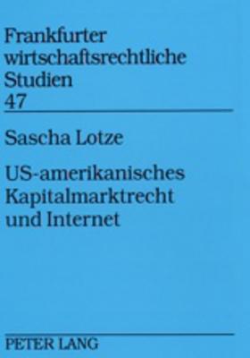 US-amerikanisches Kapitalmarktrecht und Internet