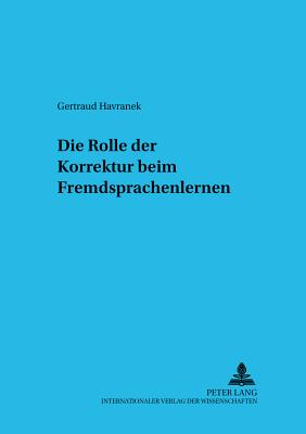 Die Rolle der Korrektur beim Fremdsprachenlernen