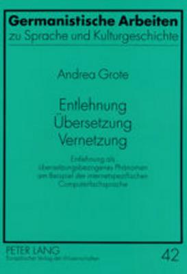 Entlehnung - Uebersetzung - Vernetzung