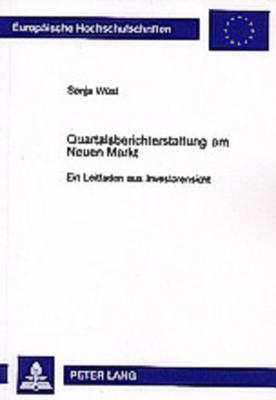 Quartalsberichterstattung Am Neuen Markt