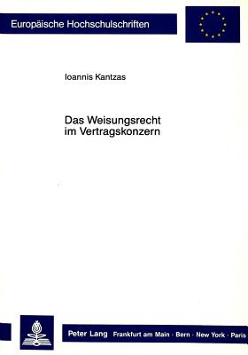 Das Weisungsrecht im Vertragskonzern