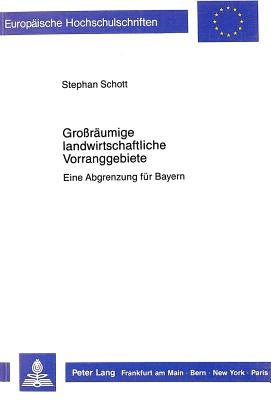 Groraeumige landwirtschaftliche Vorranggebiete