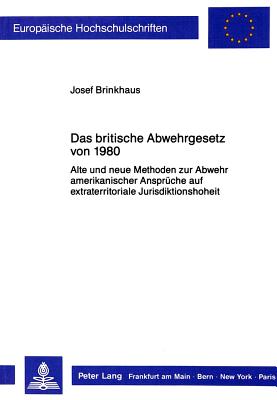 Das britische Abwehrgesetz von 1980