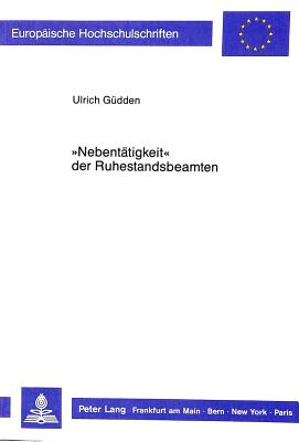 «Nebentaetigkeit» der Ruhestandsbeamten