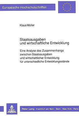 Staatsausgaben Und Wirtschaftliche Entwicklung