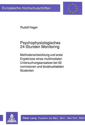 Psychophysiologisches 24-Stunden Monitoring