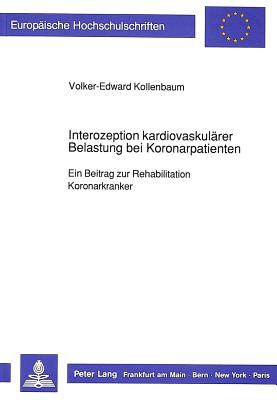 Interozeption kardiovaskulaerer Belastung bei Koronarpatienten