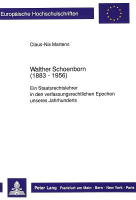 Walther Schoenborn (1883-1956)