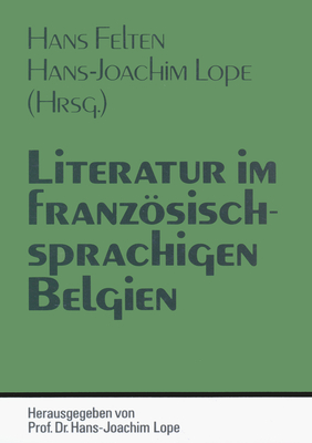 Literatur im franzoesischsprachigen Belgien