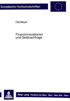 Finanzinnovationen und Geldnachfrage