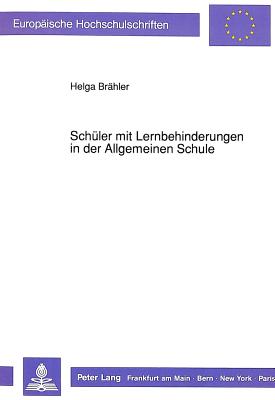 Schueler mit Lernbehinderungen in der Allgemeinen Schule