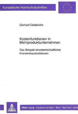 Kostenfunktionen in Mehrproduktunternehmen