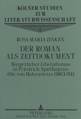 Der Roman ALS Zeitdokument