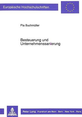 Besteuerung und Unternehmenssanierung