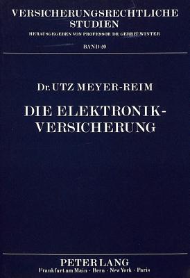 Die Elektronik-Versicherung