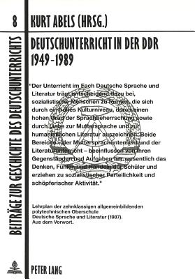 Deutschunterricht in der DDR 1949-1989