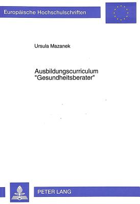 Ausbildungscurriculum «Gesundheitsberater»