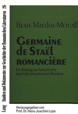 Germaine de Stael romanciere