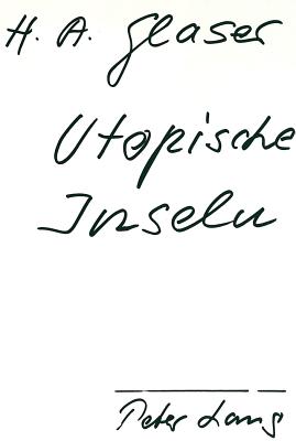 Utopische Inseln