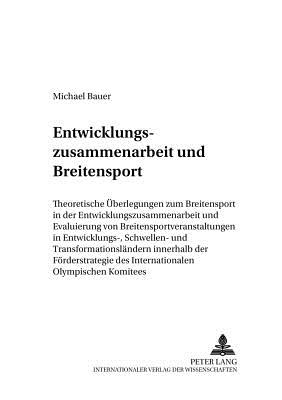 Entwicklungszusammenarbeit Und Breitensport