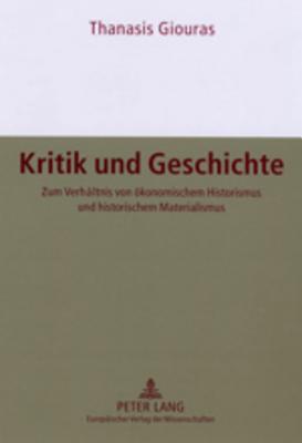 Kritik Und Geschichte