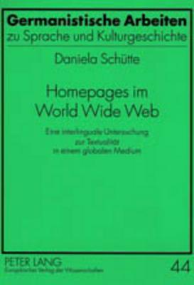 Homepages Im World Wide Web