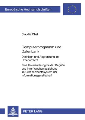 Computerprogramm Und Datenbank