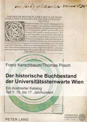 Der Historische Buchbestand Der Universitaetssternwarte Wien