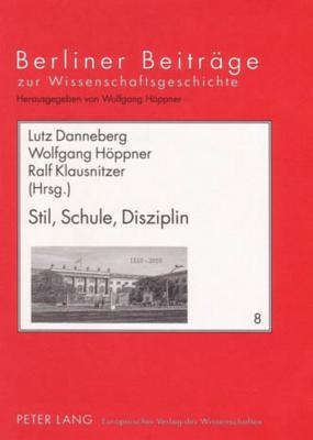 Stil, Schule, Disziplin