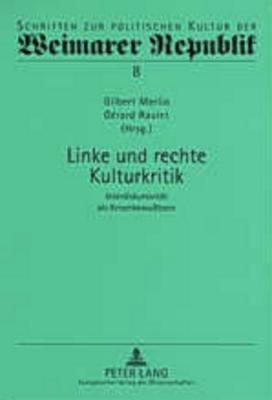 Linke Und Rechte Kulturkritik